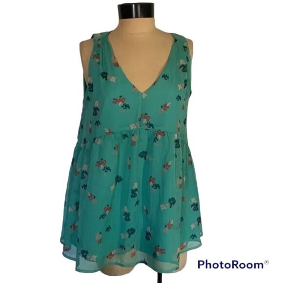 ✨6xHP✨The Nines By Hatch Maternity Top Floral Sleeveless✨ - Picture 4 of 7